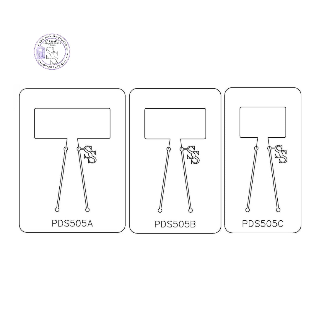 PANCAKE DIE PDS505 SHAPE 5 RECTANGLE
